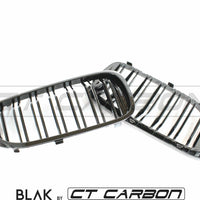 BMW M5 F90 / 5 SERIES G30/G31 DOUBLE SLAT BLACK GRILLES