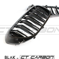BMW M5 F90 / 5 SERIES G30/G31 DOUBLE SLAT BLACK GRILLES