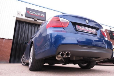 Cobra Exhausts - BMW 318D/320D Diesel (E90/E91) Twin Tip Performance Exhaust Rear Box