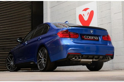 Cobra Exhausts - BMW 320i (F30 LCI/F31 LCI) (2011-19) Quad Exit M3 Style Performance Exhaust Conversion
