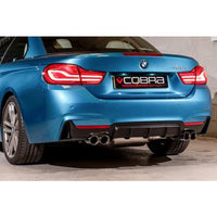 Cobra Exhausts - BMW 420D (F32/F33/F36) (13-20) Quad Exit M4 Style Performance Exhaust Conversion