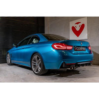 Cobra Exhausts - BMW 425D (F32/F33/F36) Quad Exit M4 Style Performance Exhaust Conversion