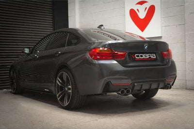 Cobra Exhausts - BMW 430D (F32/F33/F36) (13-20) Quad Exit M4 Style Performance Exhaust