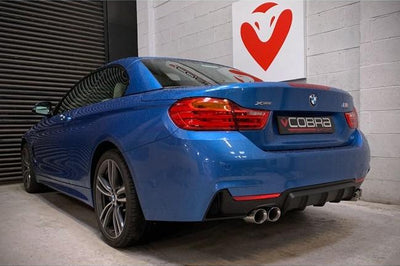 Cobra Exhausts - BMW 430D (F32/F33/F36) (13-20) Quad Exit M4 Style Performance Exhaust