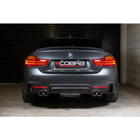 Cobra Exhausts - BMW 435D (F32/F33/F36) Quad Exit M4 Style Performance Exhaust Conversion
