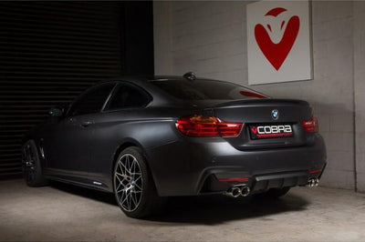 Cobra Exhausts - BMW 435D (F32/F33/F36) Quad Exit M4 Style Performance Exhaust Conversion