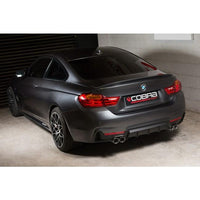 Cobra Exhausts - BMW 435D (F32/F33/F36) Quad Exit M4 Style Performance Exhaust Conversion
