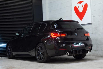 Cobra Exhausts - BMW M235i Cabriolet (F23) Exhaust Tailpipes - Larger 3.5" M Performance Tips - Replacement Slip-on OE Style