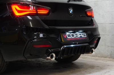 Cobra Exhausts - BMW 440i Exhaust Tailpipes - Larger 3.5" M Performance Tips - Replacement Slip-on OE Style