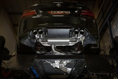 Cobra Exhausts - BMW M2 (F87) Coupe 3" Valved Cat Back Performance Exhaust