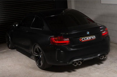 Cobra Exhausts - BMW M2 (F87) Coupe 3" Valved Cat Back Performance Exhaust