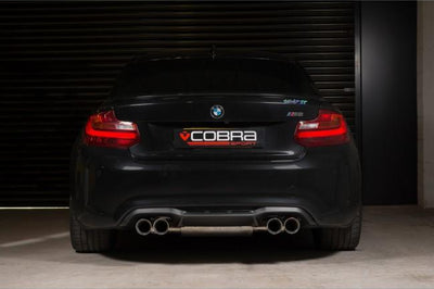 Cobra Exhausts - BMW M2 (F87) Coupe 3" Valved Cat Back Performance Exhaust