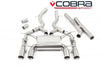 Cobra Exhausts - BMW M4 (F82) Coupe 3" Valved Secondary Cat Back Performance Exhaust