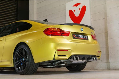 Cobra Exhausts - BMW M4 (F82) Coupe 3" Valved Secondary Cat Back Performance Exhaust