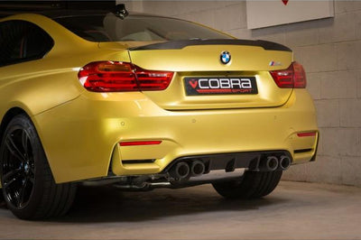 Cobra Exhausts - BMW M4 (F82) Coupe 3" Valved Primary Cat Back Performance Exhaust