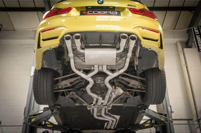 Cobra Exhausts - BMW M4 (F82) Coupe 3" Valved Primary Cat Back Performance Exhaust