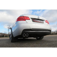 Cobra Exhausts - BMW 318D/320D (E92) Coupe Twin Tip Rear Box Performance Exhaust