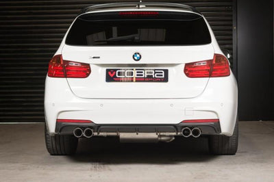 Cobra Exhausts - BMW 335D (F30/F31) Quad Exit M3 Style Exhaust Conversion