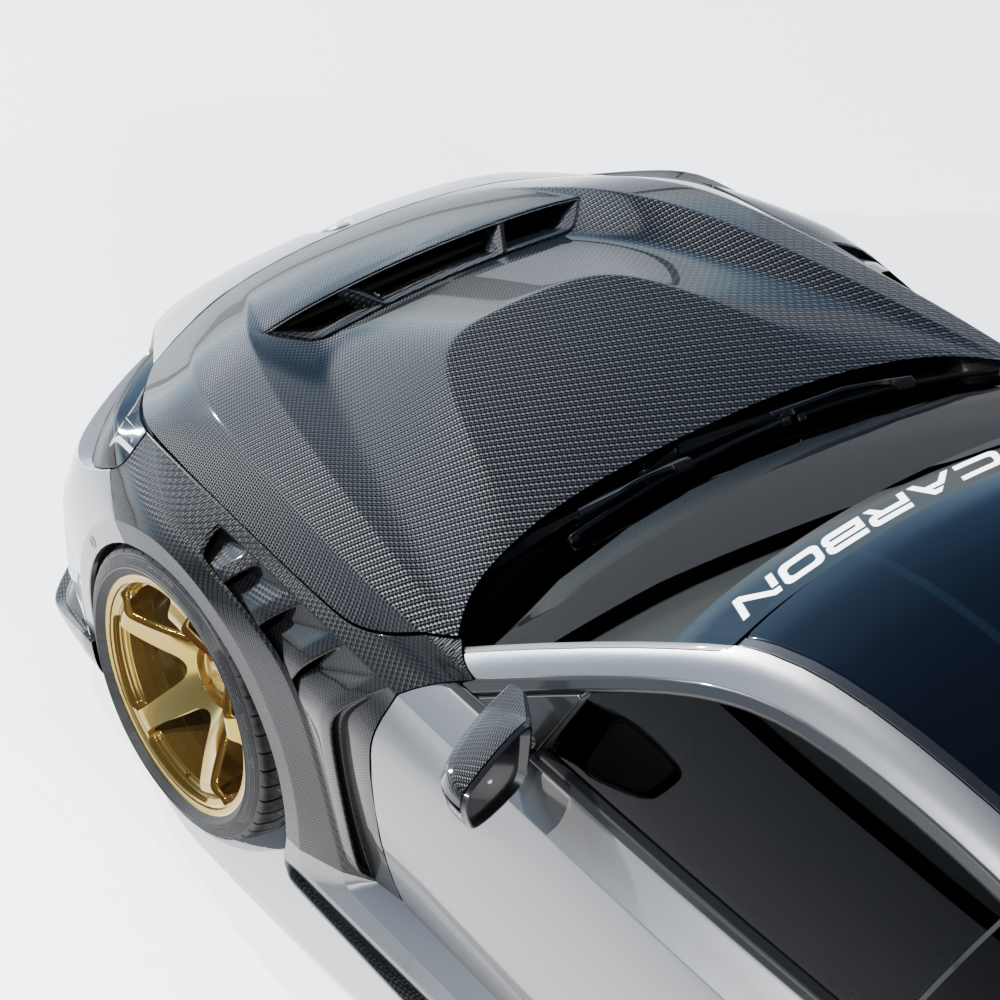 BMW G87 M2 CARBON FIBRE FRONT FENDERS/WINGS - CT DESIGN