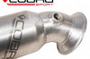 Cobra Exhausts - BMW 335i (F30, F31 & F34) Sports Cat / De-Cat Downpipe Performance Exhaust