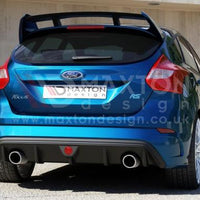 Maxton Design - REAR BUMPER FORD FOCUS MK3 PREFACE (FOCUS RS 2015 LOOK)