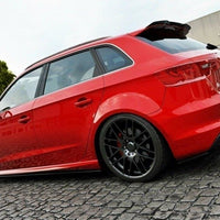 Maxton Design - SPOILER CAP AUDI S3 / A3 S-LINE 8V / 8V FL HATCHBACK / SPORTBACK
