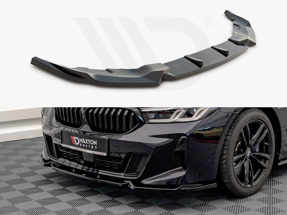 Maxton Design - FRONT SPLITTER BMW 6 GT G32 M-PACK (2020-) FACELIFT ONLY