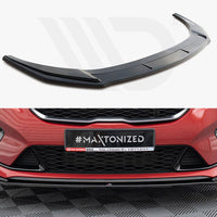 Maxton Design - FRONT SPLITTER V.3 KIA CEED GT / GT-LINE MK3 / PROCEED MK1