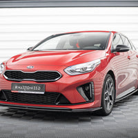 Maxton Design - FRONT SPLITTER V.3 KIA CEED GT / GT-LINE MK3 / PROCEED MK1
