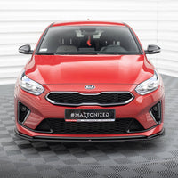 Maxton Design - FRONT SPLITTER V.3 KIA CEED GT / GT-LINE MK3 / PROCEED MK1