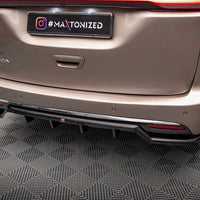 Maxton Design - CENTRAL REAR SPLITTER (VERTICAL BARS) CHRYSLER PACIFICA MK2