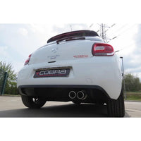 Cobra Exhausts - Citroen DS3 1.6 THP Cat Back Performance Exhaust
