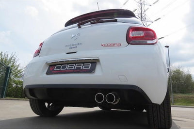 Cobra Exhausts - Citroen DS3 1.6 THP Cat Back Performance Exhaust