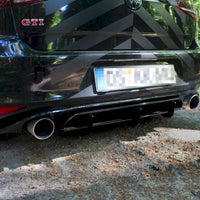 Maxton Design - Rear Diffuser VW MK7 GTI Clubsport (2016-2017)
