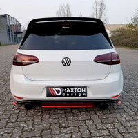 Maxton Design - Rear Side Splitters VW GOLF MK7 GTI Clubsport (2016-2017)