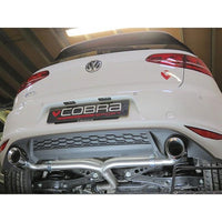 Cobra Exhausts - VW Golf GTD (Mk7) 2.0 TDI (5G) (14-17) GTI Style Cat Back Performance Exhaust