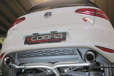Cobra Exhausts - VW Golf GTD (Mk7) 2.0 TDI (5G) (14-17) GTI Style Cat Back Performance Exhaust