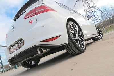 Cobra Exhausts - VW Golf GTD (Mk7) 2.0 TDI (5G) (14-17) GTI Style Rear Exhaust