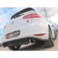 Cobra Exhausts - VW Golf GTD (Mk7) 2.0 TDI (5G) (14-17) GTI Style Cat Back Performance Exhaust