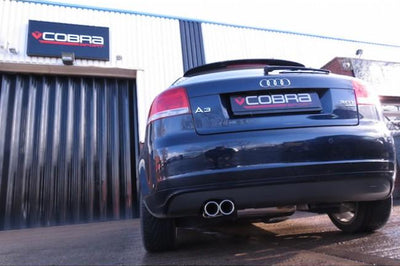 Cobra Exhausts - Audi A3 (8P) 2.0 TFSI Quattro (3 Door) Turbo Back Performance Exhaust