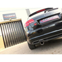 Cobra Exhausts - Audi A3 (8P) 2.0 TDI 2WD (2008-12) (3 Door) Single Tip Cat Back Performance Exhaust