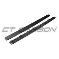 AUDI A3 8V FACELIFT CARBON FIBRE SIDE SKIRTS