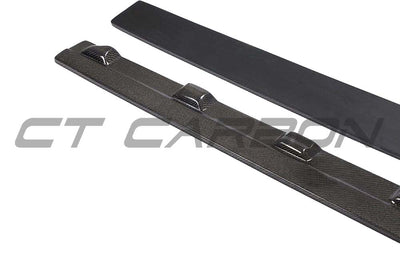 AUDI A3 8V FACELIFT CARBON FIBRE SIDE SKIRTS