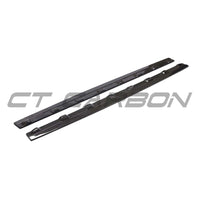 AUDI A3 8V FACELIFT CARBON FIBRE SIDE SKIRTS