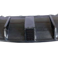 AUDI RS3 8V SALOON REAR CARBON DIFFUSER WITH DTM LIGHT