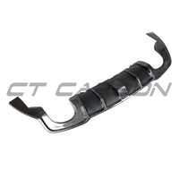 AUDI RS3 8V SALOON REAR CARBON DIFFUSER WITH DTM LIGHT