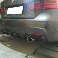 BMW F30/F31 3 SERIES 2011-2019 CARBON FIBRE DIFFUSER - V2
