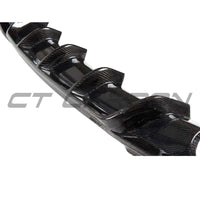 BMW F30/F31 3 SERIES 2011-2015 CARBON FIBRE DIFFUSER - TWIN EXHAUST - V1