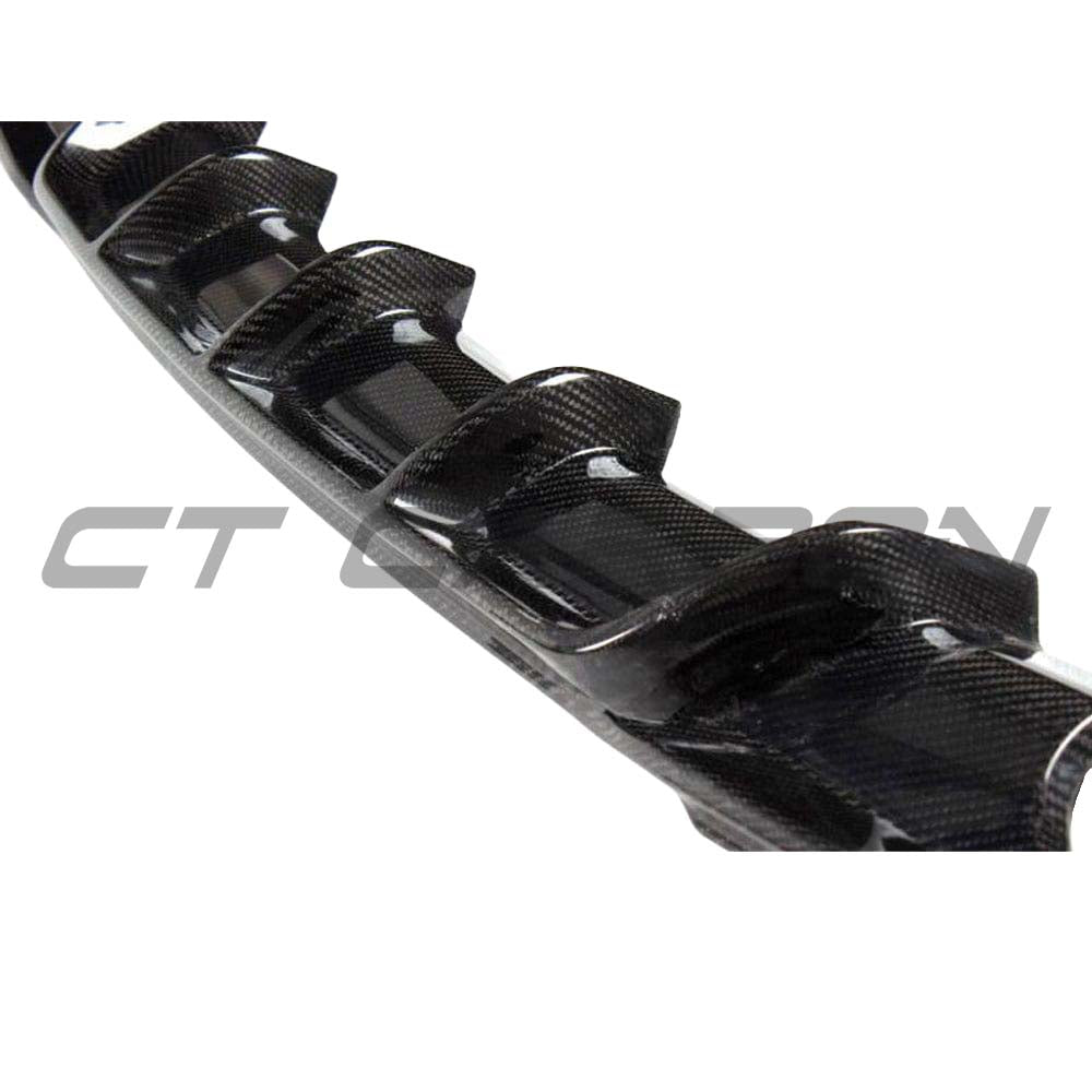 BMW F30/F31 3 SERIES 2011-2015 CARBON FIBRE DIFFUSER - TWIN EXHAUST - V1