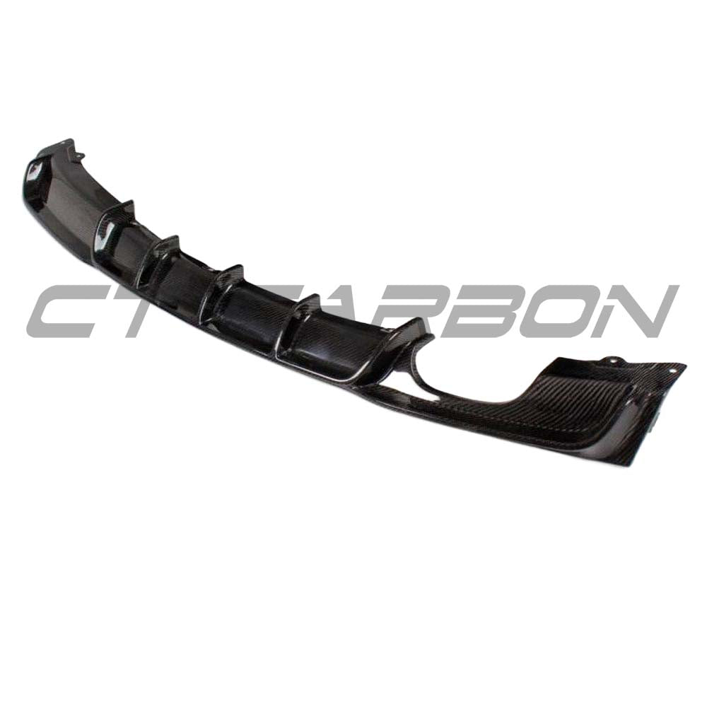BMW F30/F31 3 SERIES 2011-2015 CARBON FIBRE DIFFUSER - TWIN EXHAUST - V1